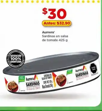 Bodega Aurrerá Sardinas en salsa aurrera oferta