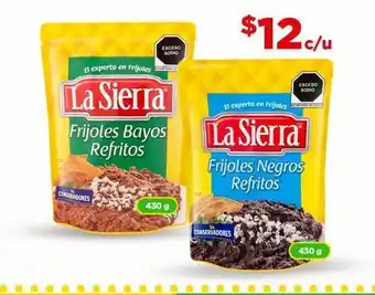 Bodega Aurrerá Frijoles negros refritos oferta
