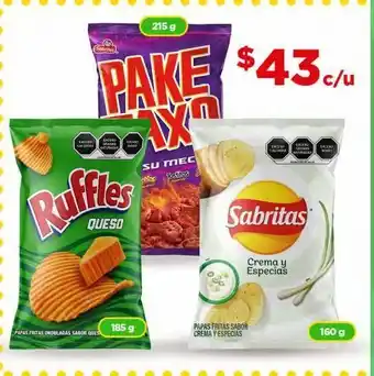 Papas ruffles