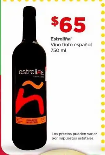 Bodega Aurrerá Estreliña vino tinto español oferta