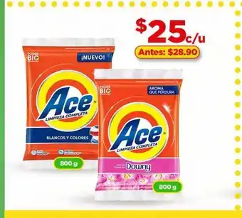 Bodega Aurrerá Jabón en polvo ace oferta