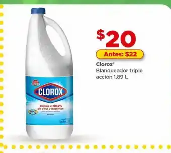Blanqueador triple clorox