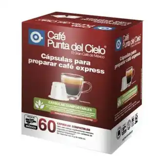 Sam's Club Cápsulas de café punta del cielo express 60 pzas oferta