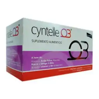 Suplemento alimenticio cyntelle o3 60 cápsulas