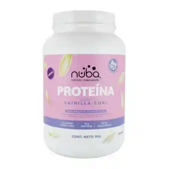 Sam's Club Proteína en polvo nuba sabor vainilla-chai 1 kg oferta
