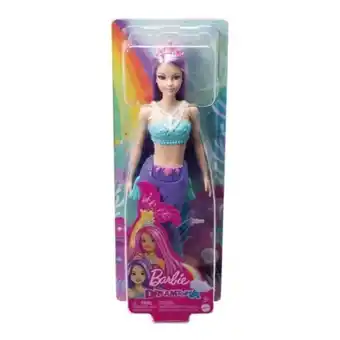 Juguetibici Barbie sirena - pelo morado hgr08 oferta