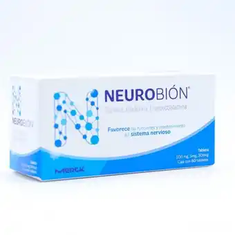 Farmacias de Apoyo Neurobión 100mg/5mg/ 50mcg con 60 tabletas oferta