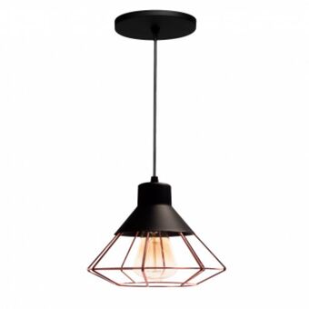 Muebles Dico Lámpara de techo grum metal negro oferta
