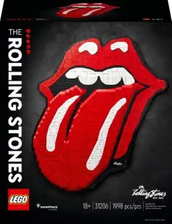 Lego art the rolling stones 31206