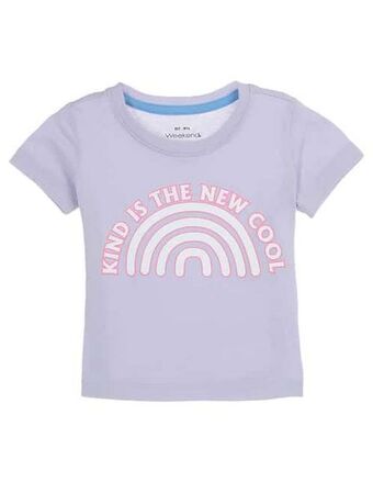 Suburbia Playera weekend baby estampado gráfico manga corta para bebé niña oferta