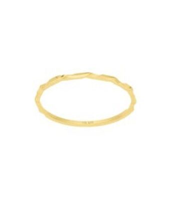 Joyerías Bizzarro Anillo de oro amarillo 14k oferta