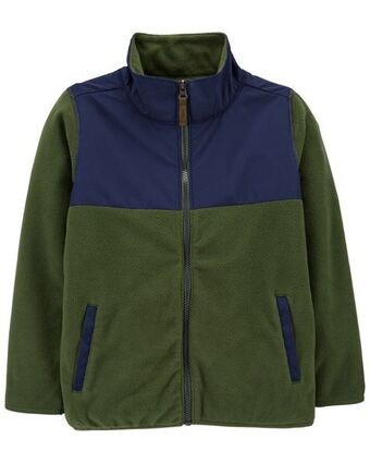 Carter's Chamarra fleece con bloques de colores carter's oferta