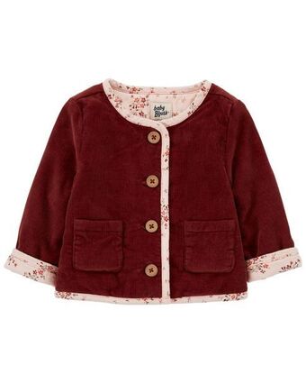 Carter's Chamarra de pana con bolsillo de parche oshkosh b'gosh oferta