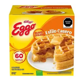 Sam's Club Waffles eggo kellogg's estilo casero 2.1 kg oferta