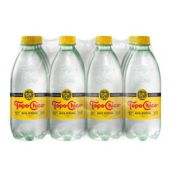 Sam's Club Agua mineral topo chico 12 pzas de 600 ml c/u oferta