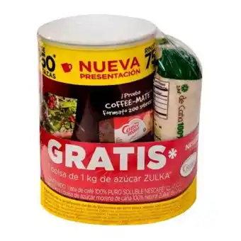 Sam's Club Café soluble nescafé clásico 1.5 kg + azúcar zulka 1 kg oferta