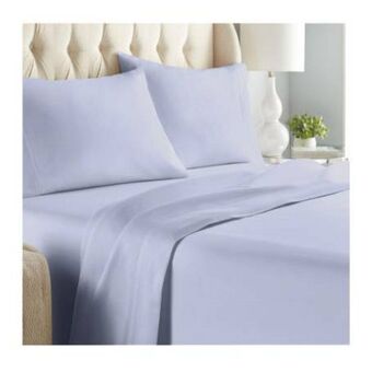 Sam's Club Set de sábanas antibacterial member's mark king size platinum con 4 pzas oferta