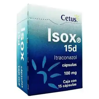 Sam's Club Isox 15d 100 mg con 15 cápsulas oferta