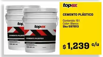Sodimac Homecenter Cemento plástico oferta