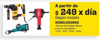Sodimac Homecenter Demoledores oferta