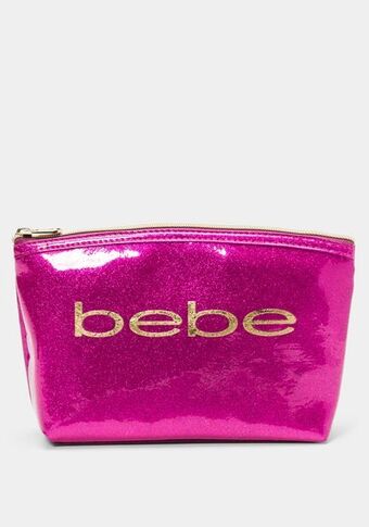 Bebe logo cosmetic bag