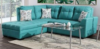 Muebles Dico Sala modular izquierda dali turquesa oferta