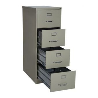 Muebles Dico Archivero 4 gavetas igor metal beige oferta