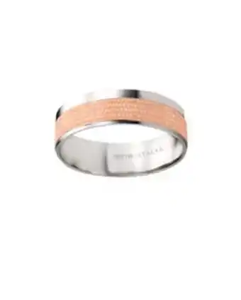 Joyerías Bizzarro Argolla de oro blanco y rosa oferta