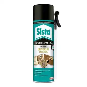 Espuma expansiva de poliuretano cartucho 500ml sista