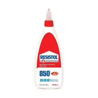 Pegamento blanco botella .110gr resistol 850 henkel girapega
