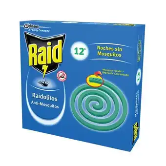 Casa Cravioto Repelente de mosquitos espirales 10pzas raidolitos verde sc johnson oferta