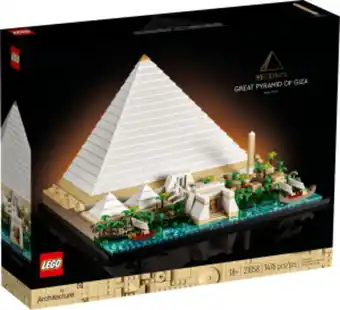 Lego architecture gran pirámide de guiza