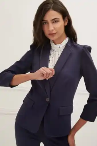 Blazer de punto sin forro