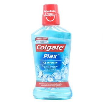 Colgate enjuague bucal plax ice infinity con 500 ml