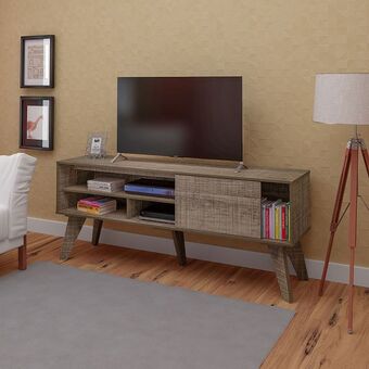 Muebles Dico Mesa de t.v. vip canela oferta