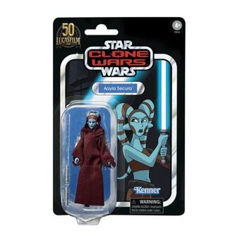 Juguetrón Hasbro star wars vintage aayla secura f5414 oferta