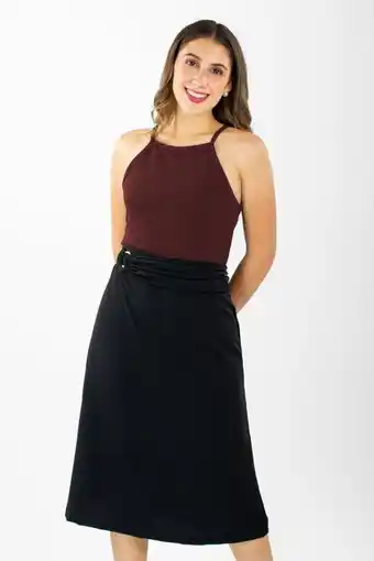 Santory Falda con argolla oferta