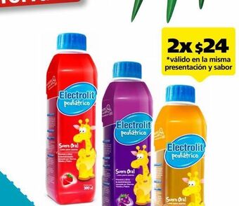 Farmacia San Pablo Electrolit pediátrico manzana 300 ml oferta