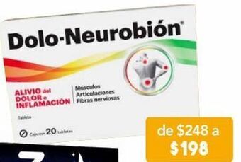 Farmacia San Pablo Dolo-neurobion 20 tableta oferta