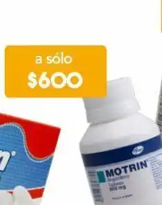 Farmacia San Pablo Motrin 45 tableta frasco ibuprofeno 600 mg oferta