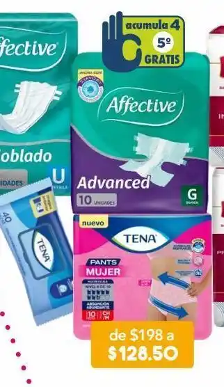Farmacia San Pablo Tena pants mujer ropa interior desechable talla ch/m absorción abundante 10 piezas oferta