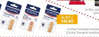 Farmacia San Pablo Curitas venditas transpiel surtidas 20 piezas oferta