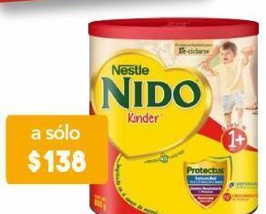 Farmacia San Pablo Nido kinder leche en polvo para niños de 1 a 2 años 1.76 kg oferta
