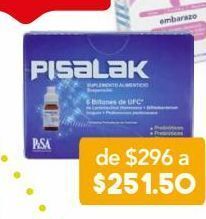 Farmacia San Pablo Pisalak suplemento alimenticio en suspensión 7 piezas oferta
