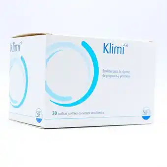 Klimi toallitas párpados y pestañas con 30 piezas