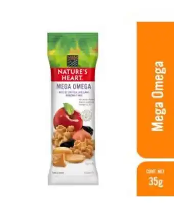 Farmacias del Ahorro Mezcla de frutas deshidratadas y nueces nature's heart refresh mega omega 35g oferta