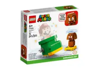 Lego super mario set de expansión: zapato goomba 71404