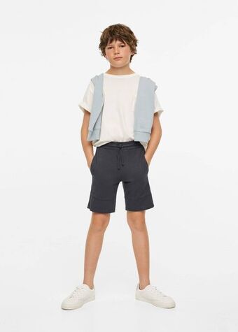 Mango Bermudas cintura elástica oferta