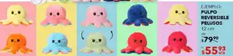 DelSol Pulpo reversible pelusos 12 cm oferta