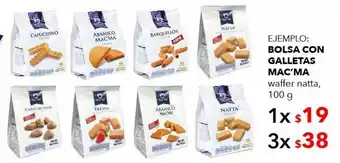DelSol Galletas mac'ma waffer nata 100g oferta